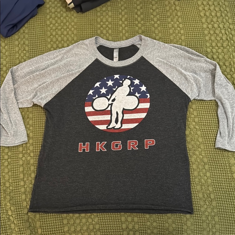 ‼️LAST CHANCE! 
HookGrip Raglan Shirt - Gray